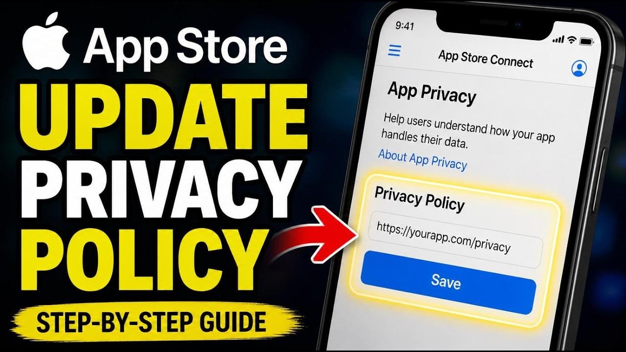 How to update app privacy policy disclosures in App Store - Beginner Guide
