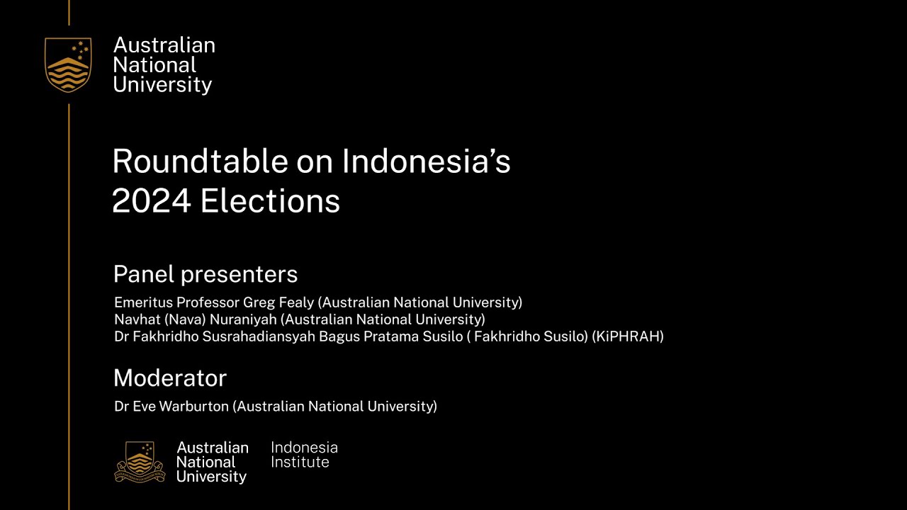 Roundtable on Indonesia’s 2024 Elections