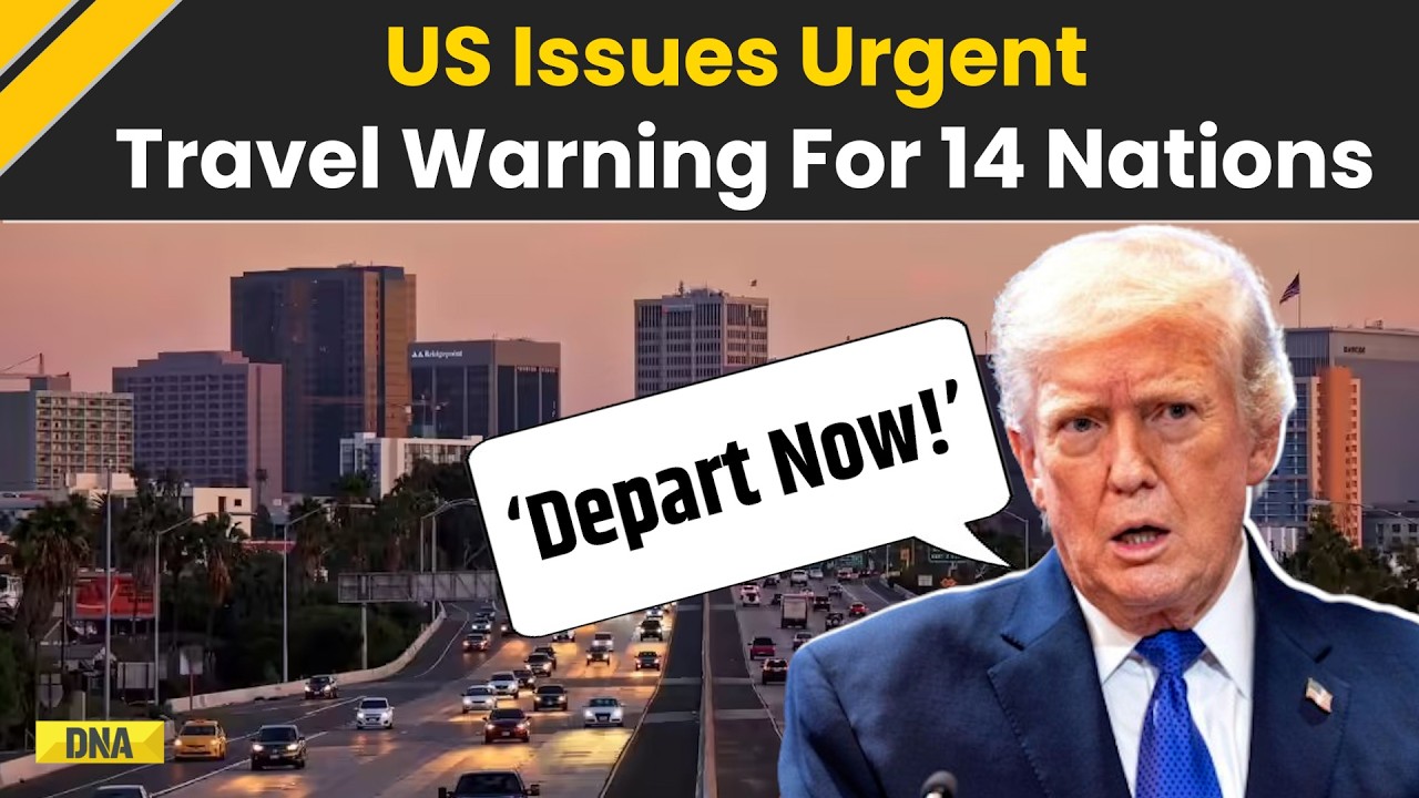 Iran News: US Issues Urgent Travel Warning 14 Nations | Israel Iran War | War News | US News