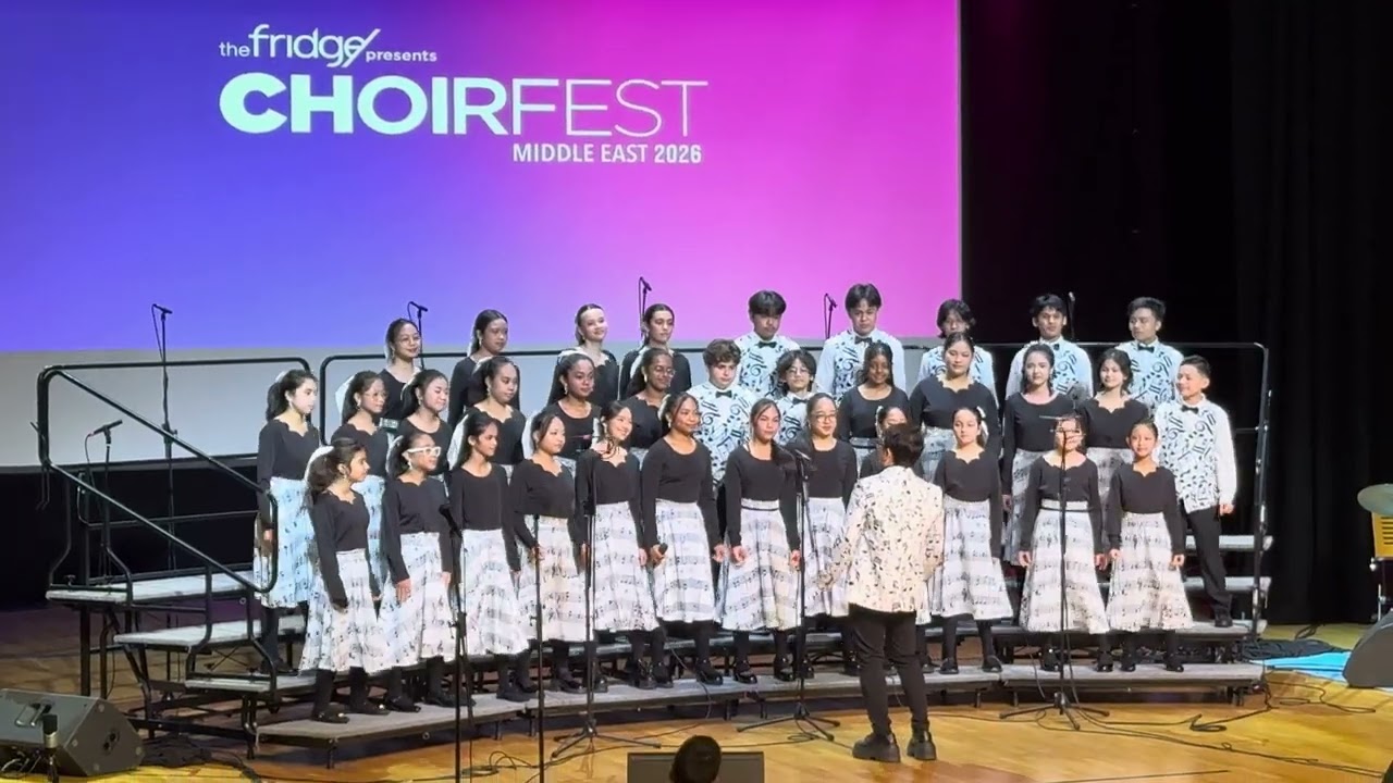 ECS CHOIR SEMIFINALS ROUND AT CHOIRFEST MIDDLE EAST 2026 ‘A MILLION DREAMS & SEASONS OF LOVE’ ❤️❤️❤️