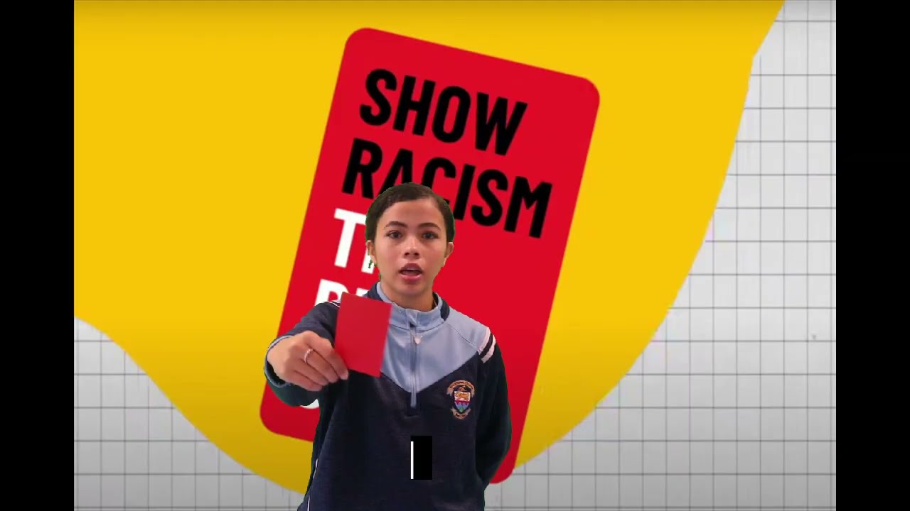 How to be Anti-Racist!  Show Racism the Red Card.