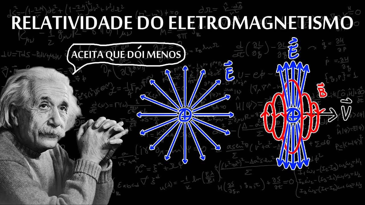 Relatividade do eletromagnetismo (#UaiFísica 21)