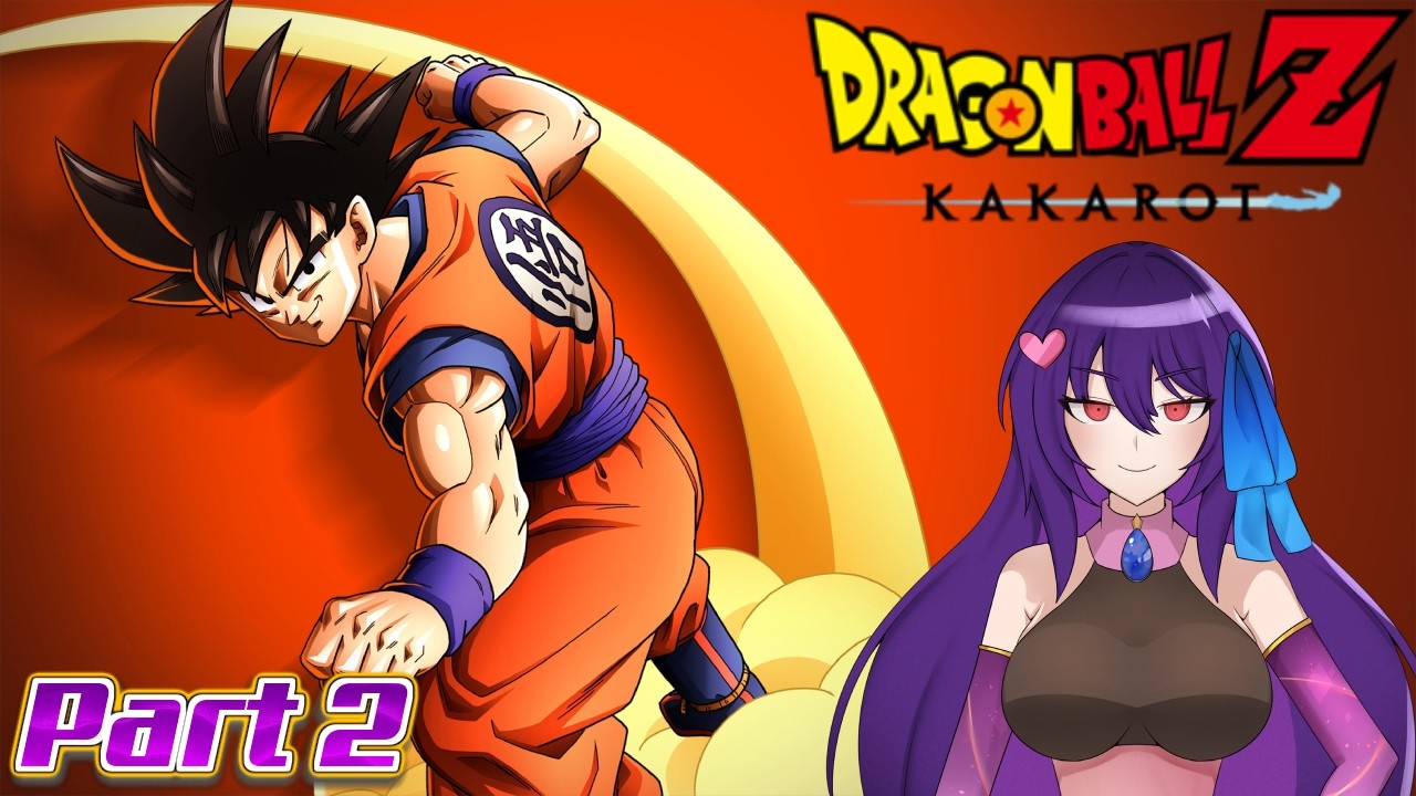 Bouncy Vtuber SCREAMS Allot For Dragon Ball Z Kakarot! Livestream 2 Frieza Saga!