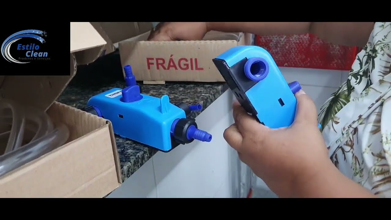 Montagem de diluidor de produtos de limpeza profissional como montar  e manutenção