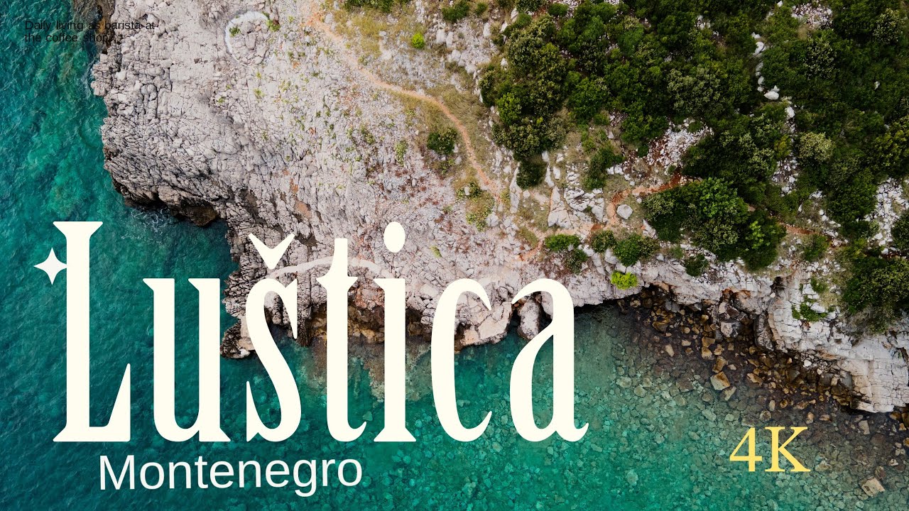 4K - Rt Veslo, Lu&scaron;tica, Crna Gora / Cape Veslo, Lustica, Montenegro