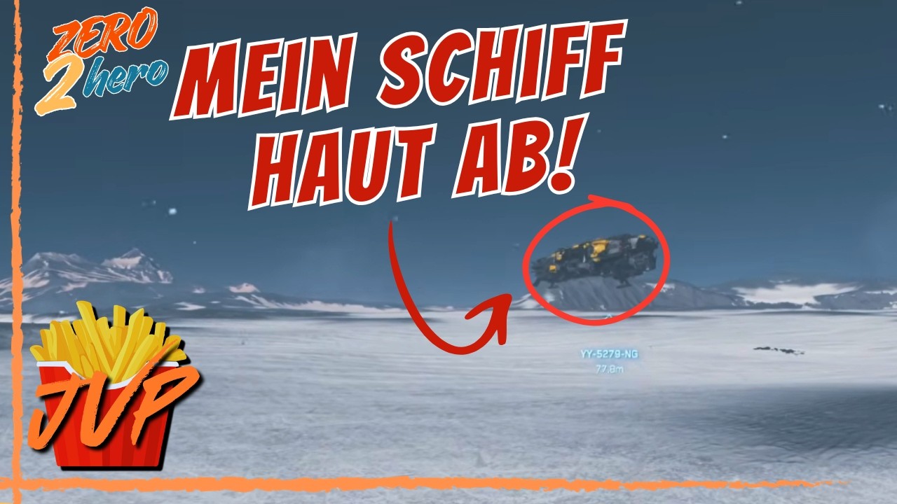 MEIN SCHIFF FLIEGT ALLEINE WEG! 😱 Golem Mining & Hadanit-Suche | Star Citizen #7