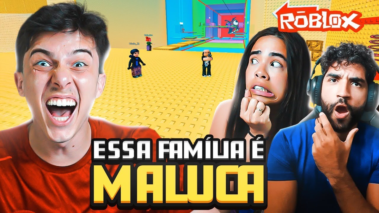 24 HORAS jogando PARKOUR em FAMÍLIA no Roblox!