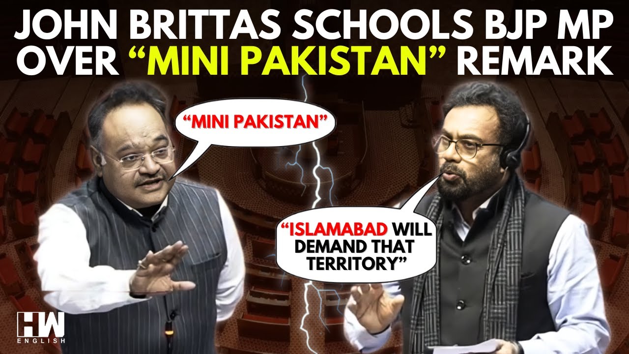 WATCH: Dr. John Brittas Schools BJP MP Samik Bhattacharya Over 