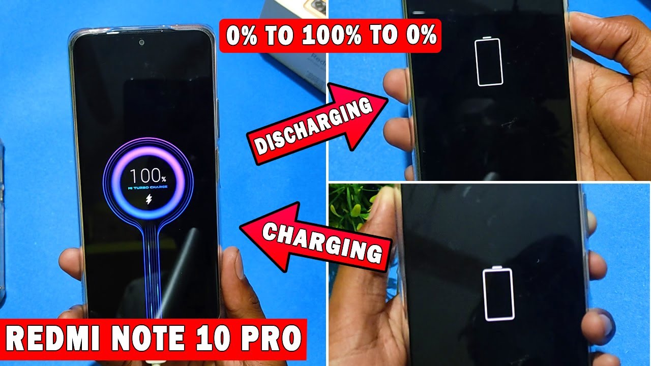 Redmi Note 10 Pro Battery Drain Test and Charging Test🔋⚡ | Redmi Note 10 Pro Battery Drain Test
