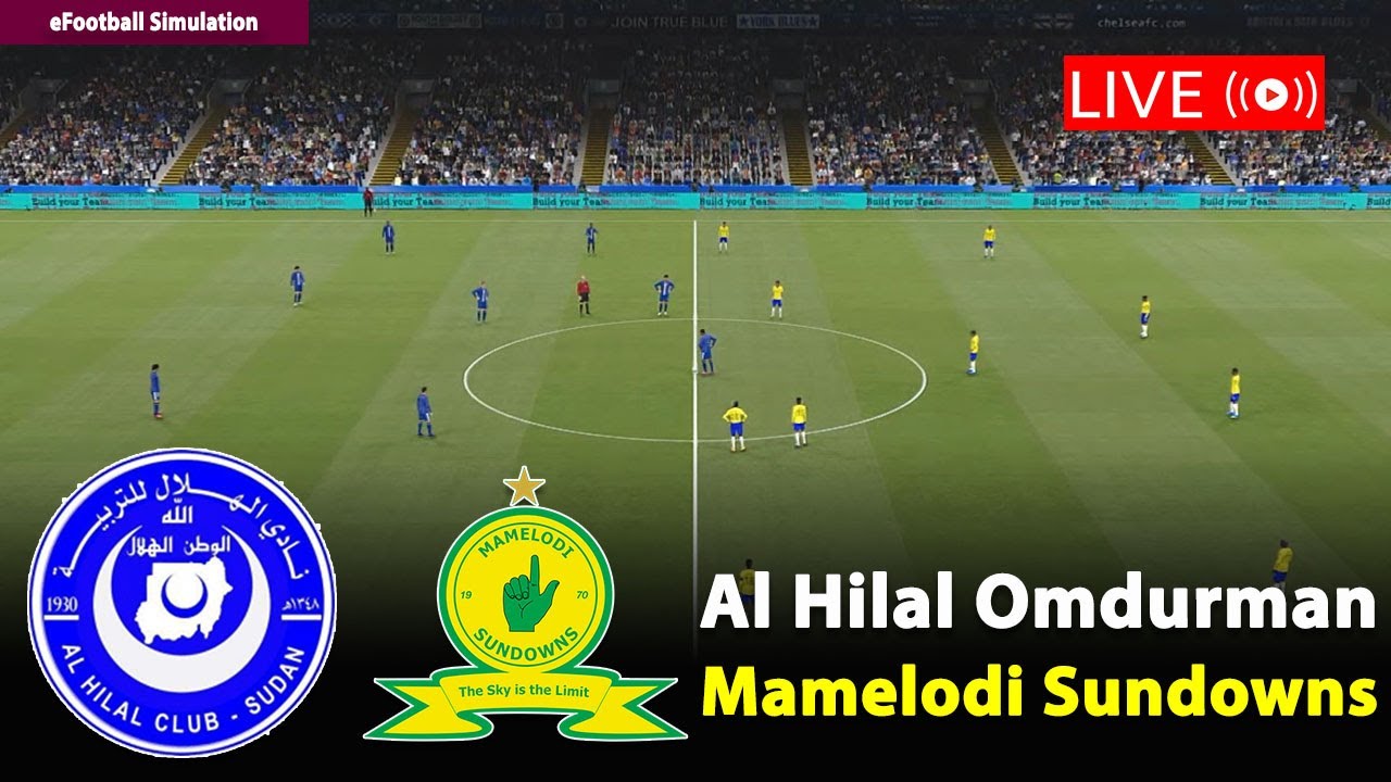 🔴Live- Al Hilal Omdurman vs Mamelodi | CAF Champions League 2026 Match | PES21 Game Simulation