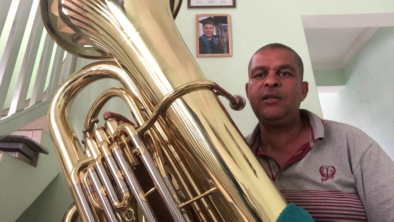 CASA DAS TUBAS , TUBA YBB 321 AFINAÇÃO EMSIB