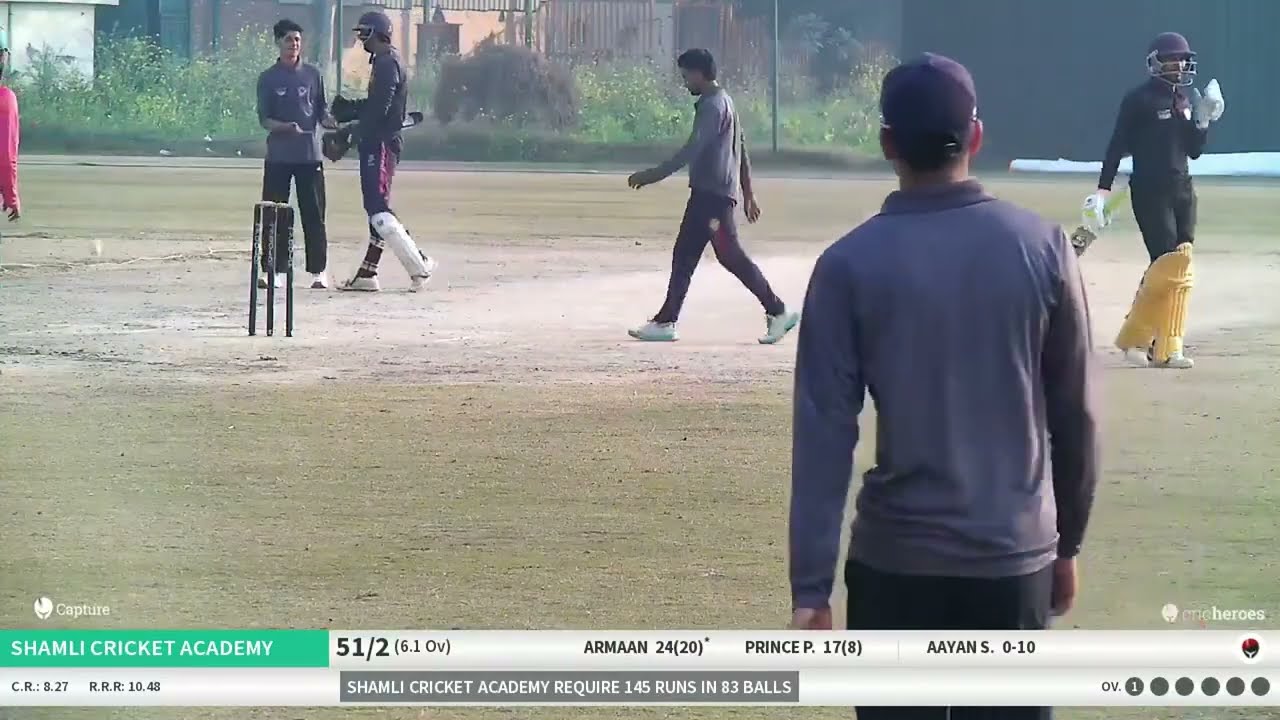 Ghabru Xl vs SHAMLI CRICKET ACADEMY live cricket match | 22-Jan-26 01:39 PM 20 live - IIMT U-19 T-2