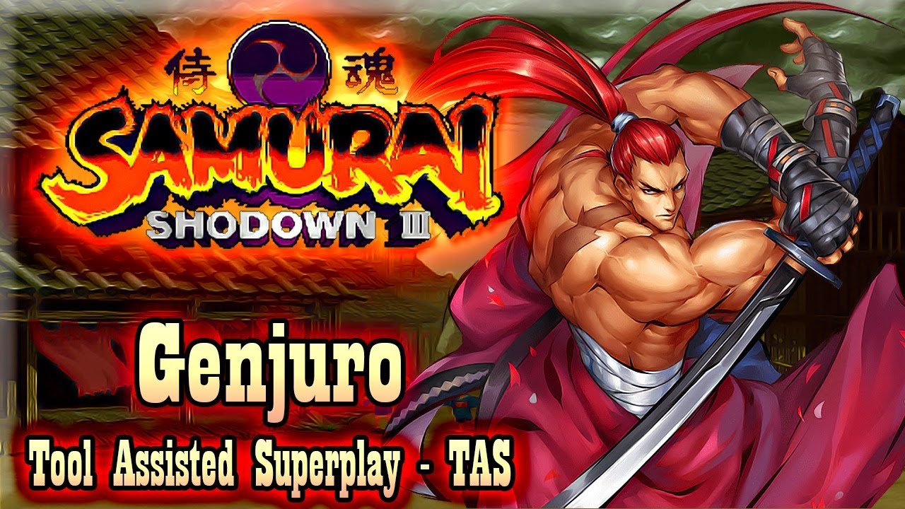 【TAS】SAMURAI SHODOWN 3 - KIBAGAMI GENJURO (SLASH MODE)