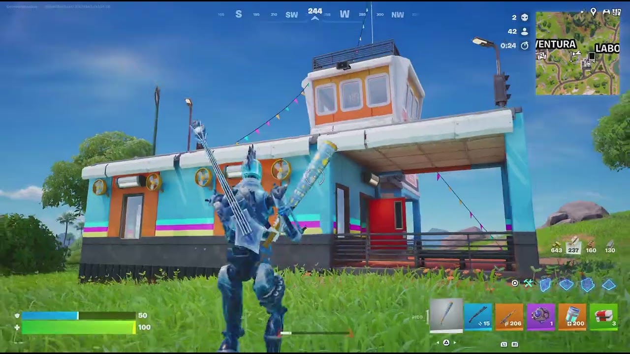 Fortnite gameplay [ps5 slim] no pro parte 1