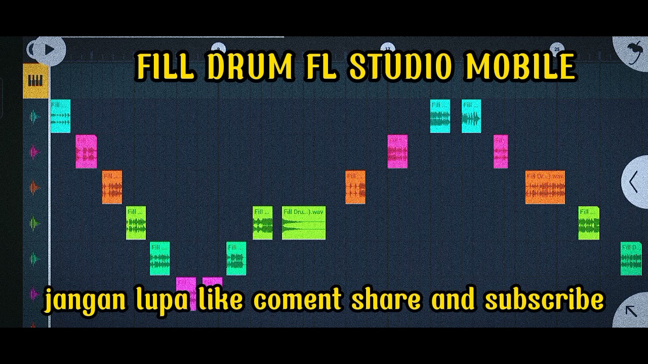 SEMPLE terbaruu FL STUDIO MOBILE //fill drum terbaru