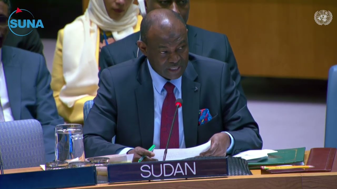 كلمة السفير الحارث إدريس مندوب السودان لدى الأمم المتحدة أمام مجلس الأمن
