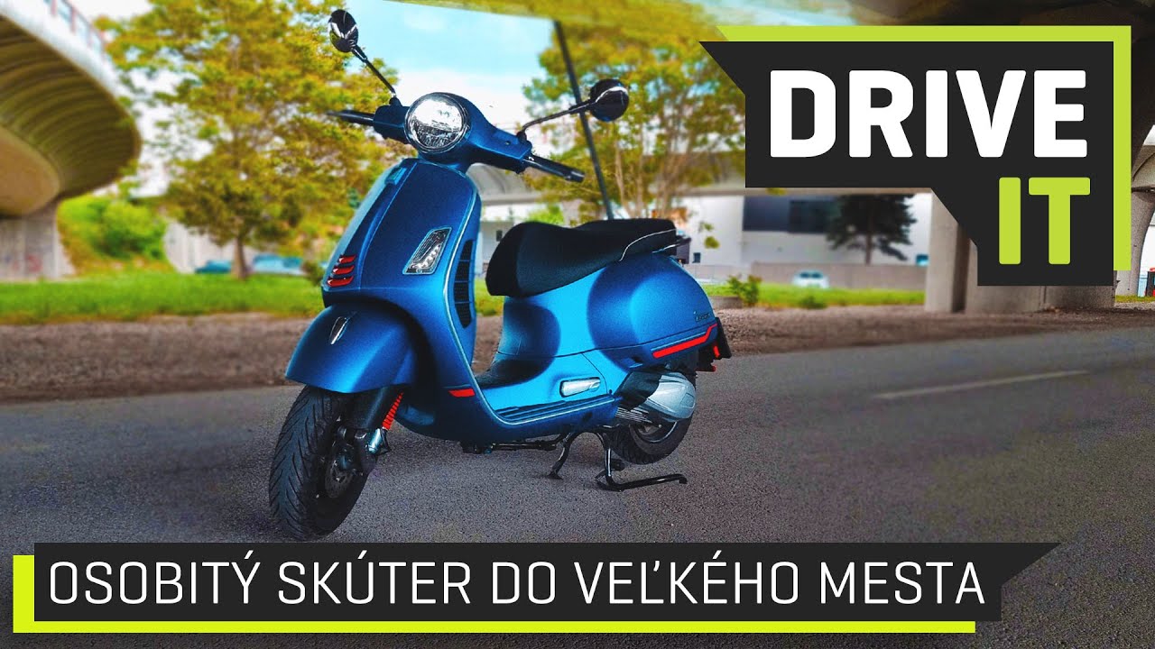 Štýlový skúter do mesta: Vespa GT300 Super Sport