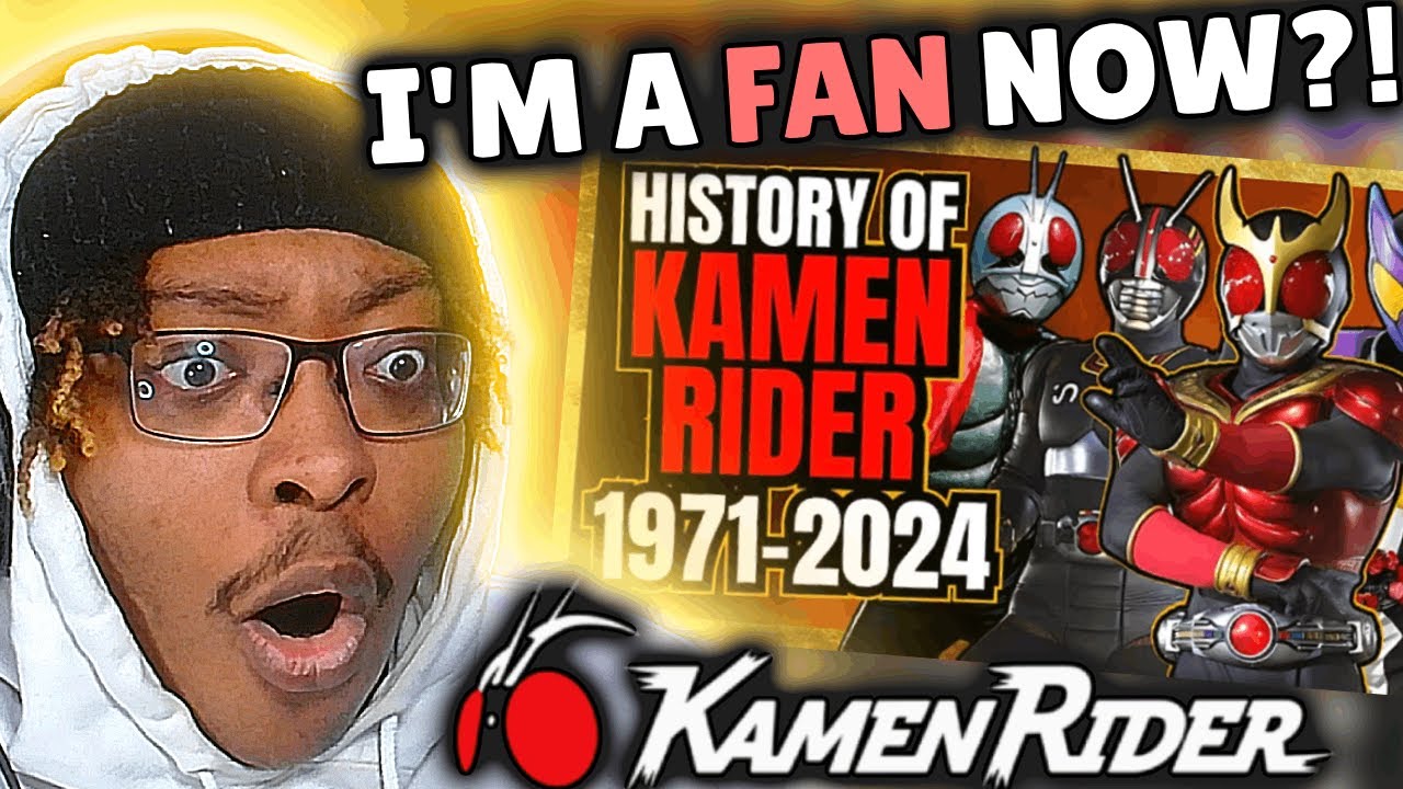 First Time LEARNING The Complete HISTORY of KAMEN RIDER - 1971-2024 (REACTION)
