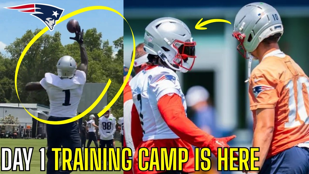 The New England Patriots DAY 1 Of Training Camp IS MASSIVE...