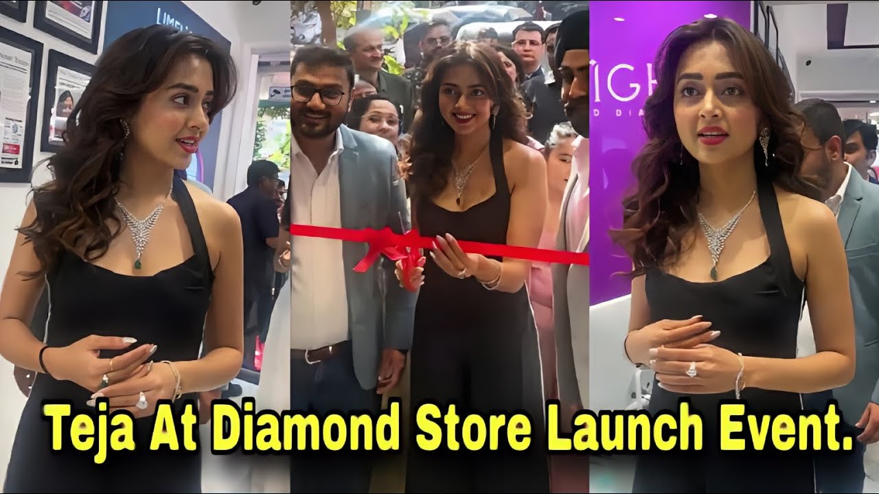 Tejasswi Prakash Adding A Touch Of Glamour At The Diamond Store Launch