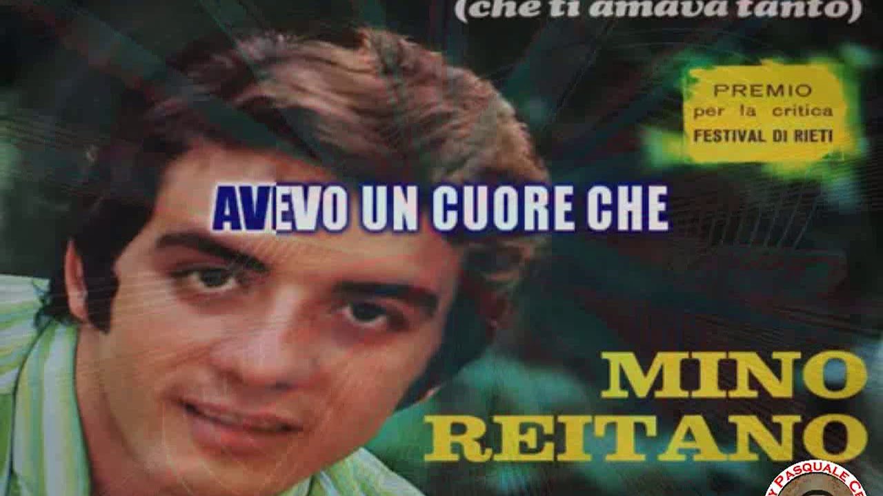 Mino Reitano   Avevo un cuore KARAOKE FAIR USE