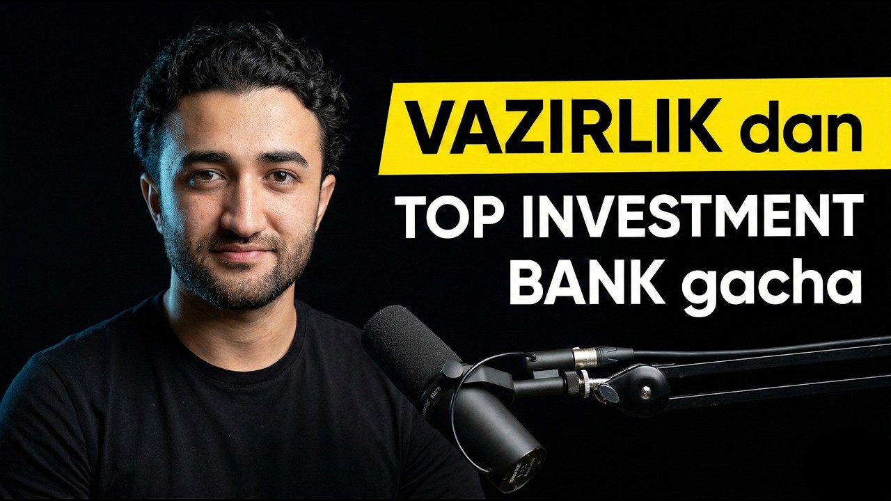 EPS.22 - Vazirlikdan, UBS Bankigacha: MBA, Grantlar va AQSHda Karyera | Ben Botirov | FinEconPodcast