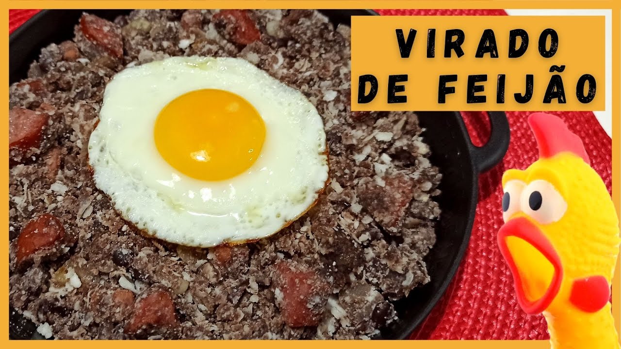 O MELHOR VIRADO DE FEIJÃO RÁPIDO E FÁCIL - CANAL TÔ COM FOME!