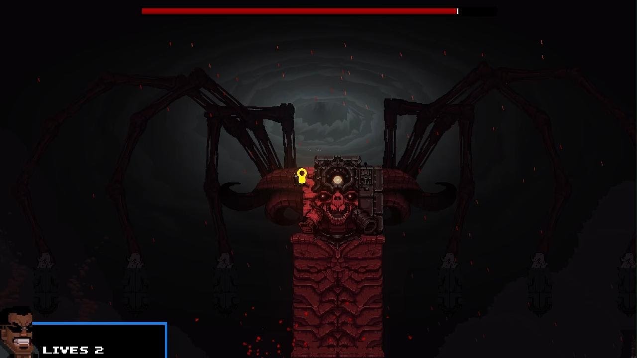 Defeating Final Boss In BROFORCE!