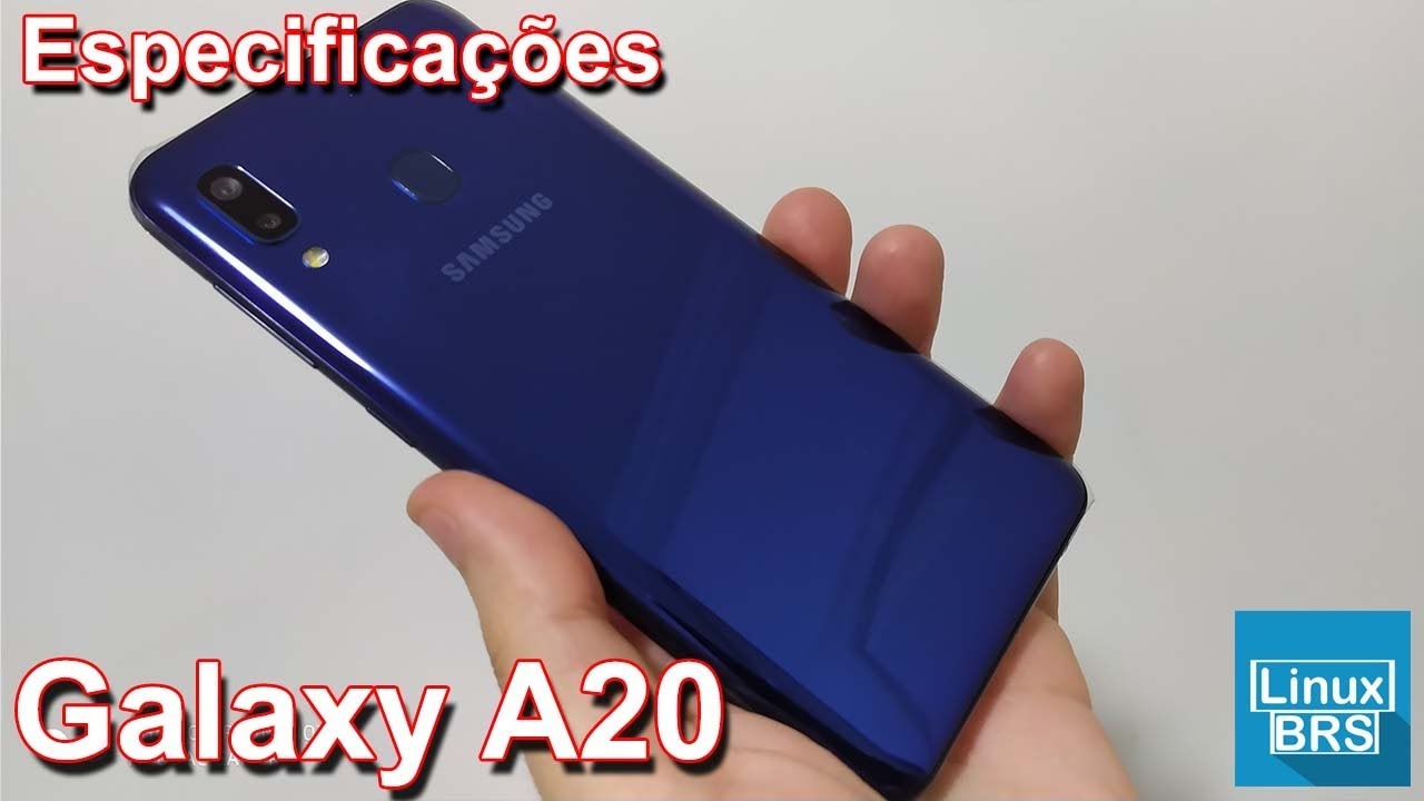 🔘 Samsung Galaxy A20 - Especificações