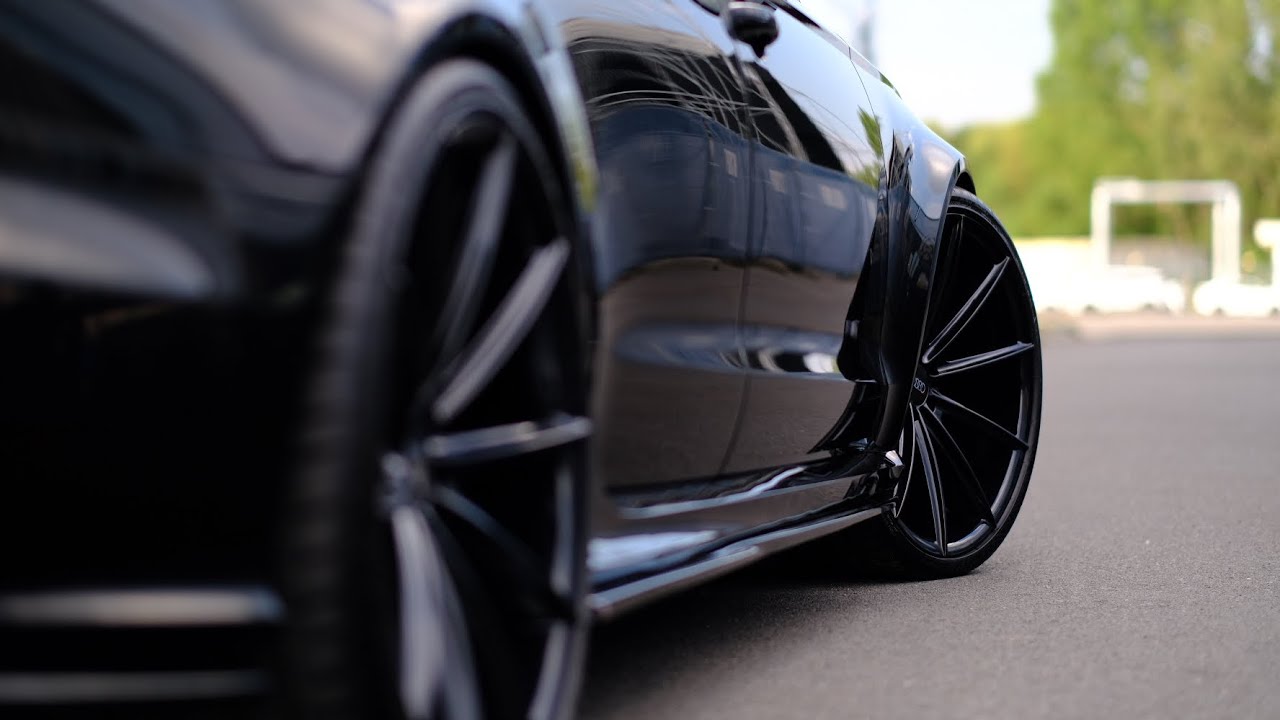 Audi RS6 выхлоп, блеск и ты в центре внимания)