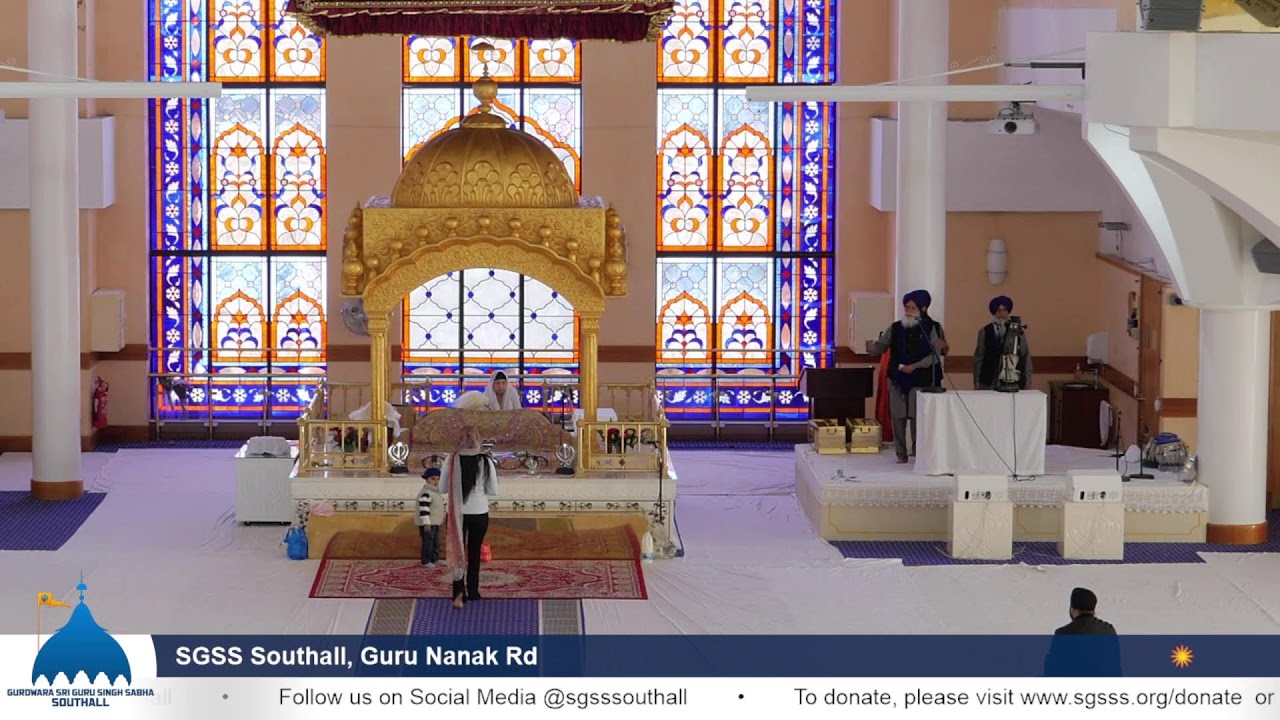 SGSS Southall, Guru Nanak Rd - Morning Livestream