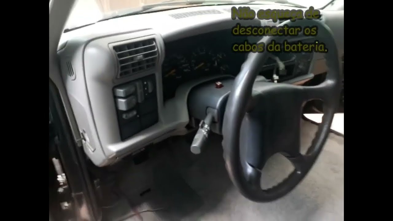 Desmontar painel e substituir radiador de ar quente da S10 / Blazer: Completo.