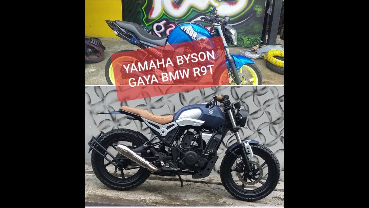 SOLD OUT VIRAL YAMAHA BYSON CUSTOM MODIFIKASI ALA BMW R9T
