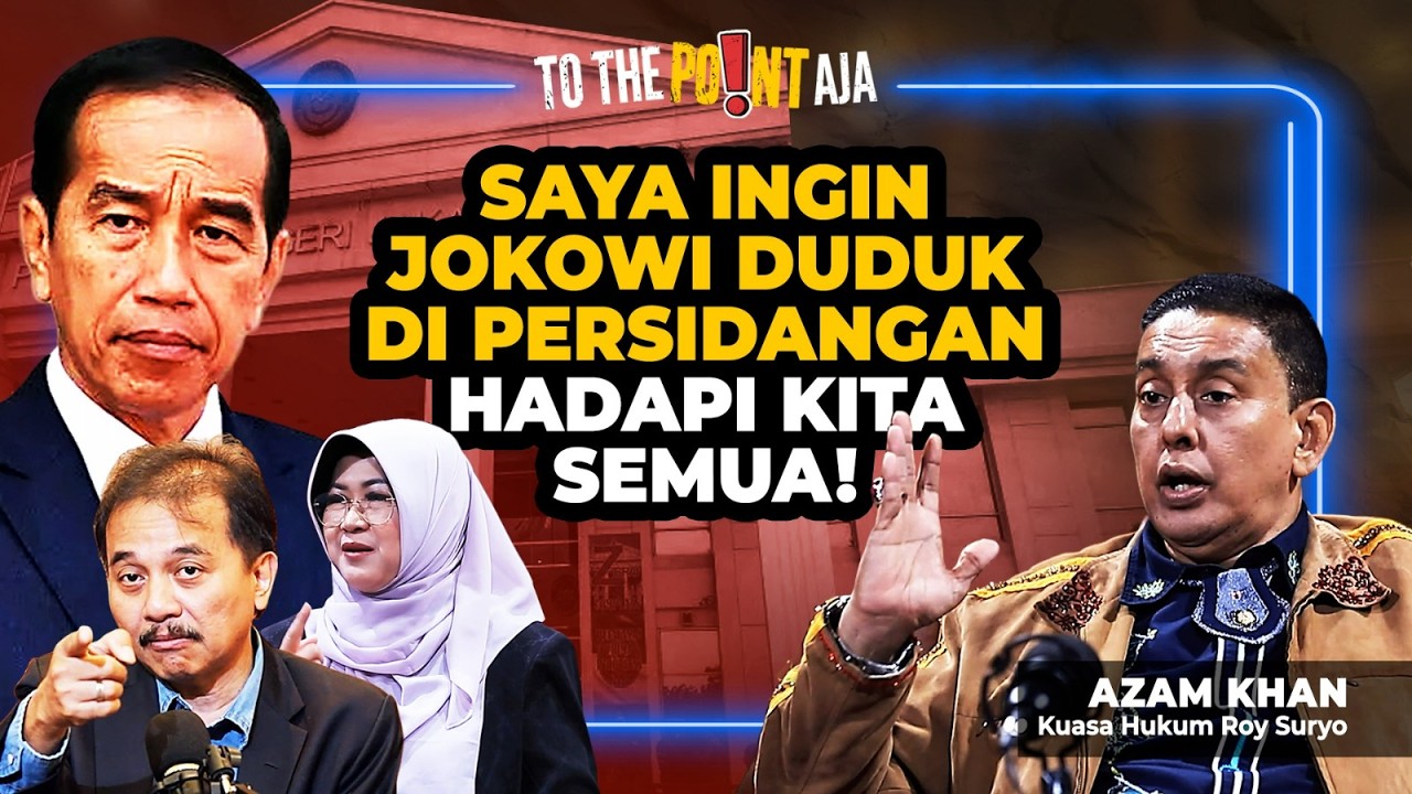 Saya Ingin Jokowi Duduk di Persidangan Hadapi Kita Semua! | To The Point Aja | 25/06