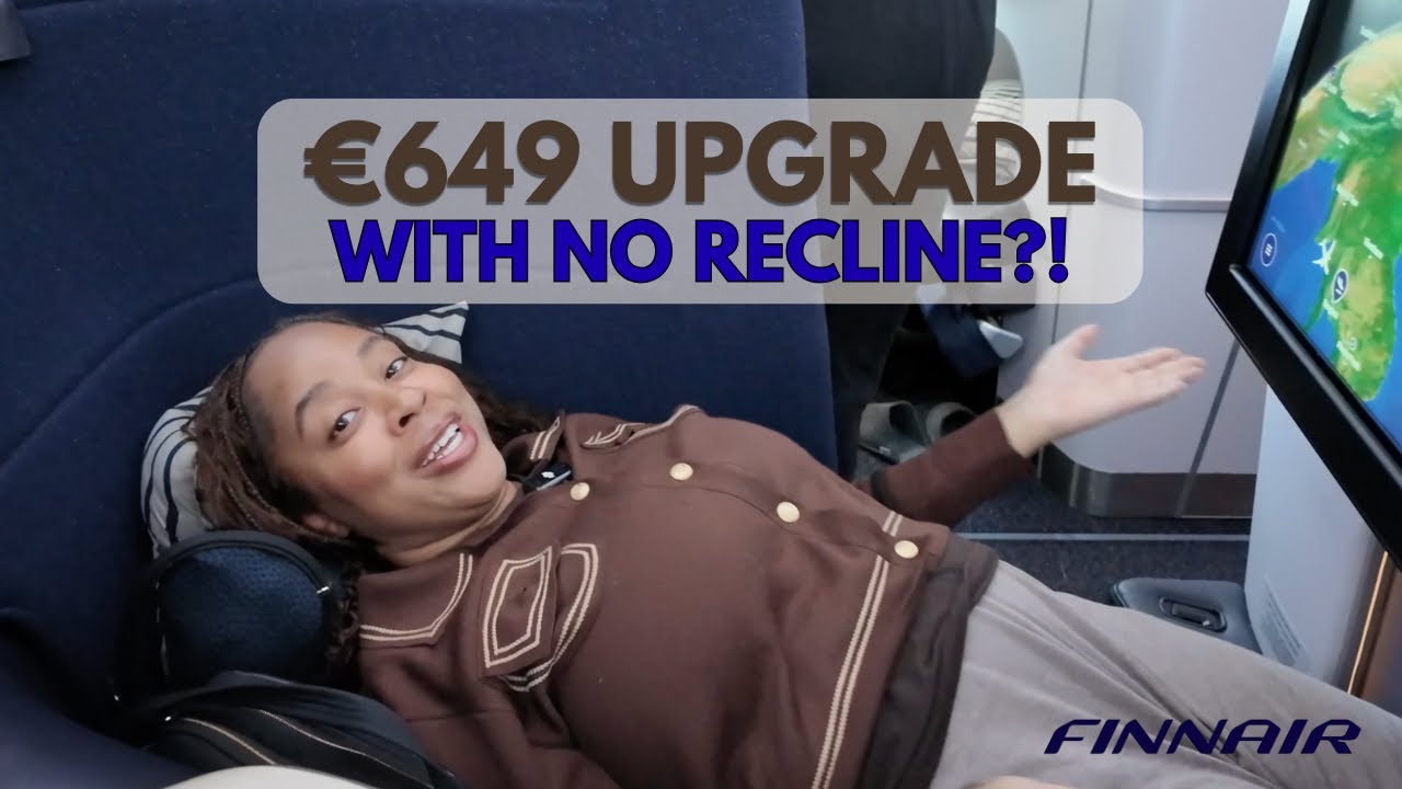Finnair A350 Business Class Review (€649 Upgrade) | Helsinki to Bangkok