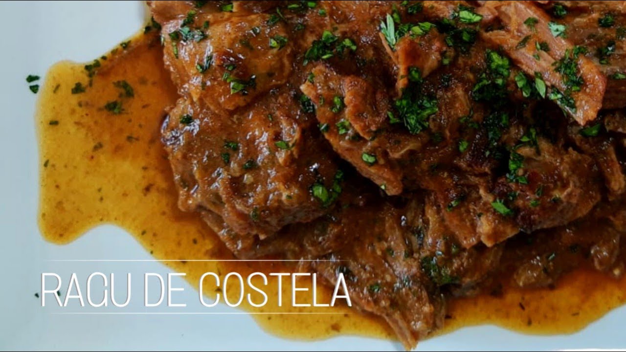 RAGU DE COSTELA NA PRESSÃO | HÉBANO VINNY