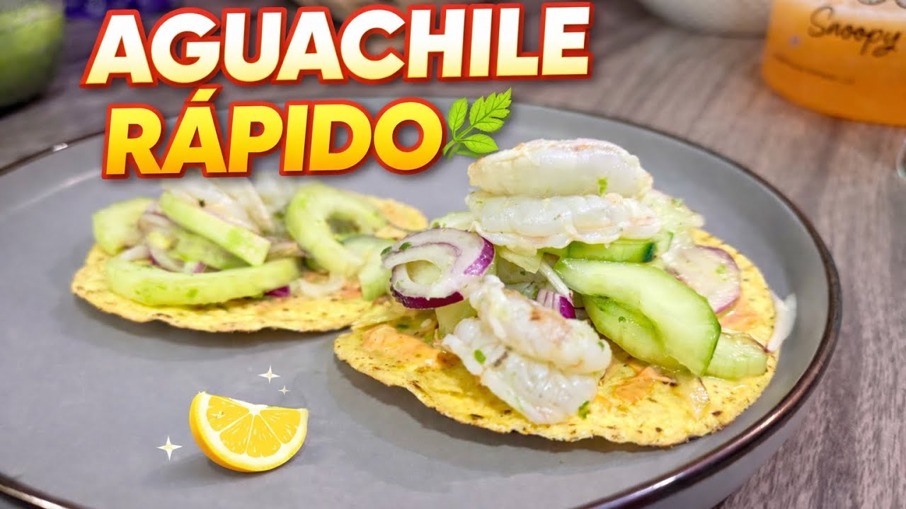 Aguachile rápido y fácil ✅