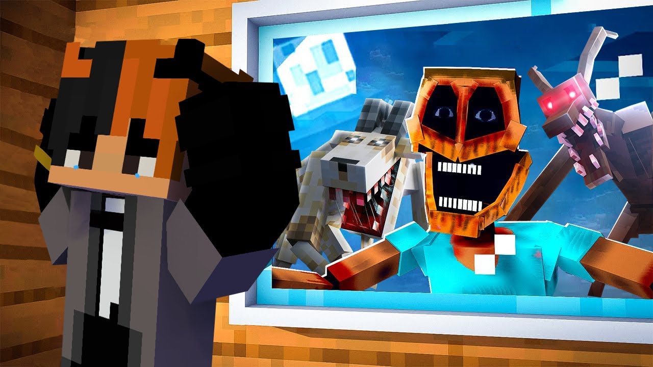 Je dois SURVIVRE avec Les MOBS les Plus FLIPPANTS de Minecraft !!