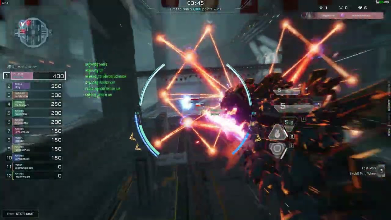 Mecha BREAK Christmas Skirmish. Inferno is GOATed MVP 0 Deaths