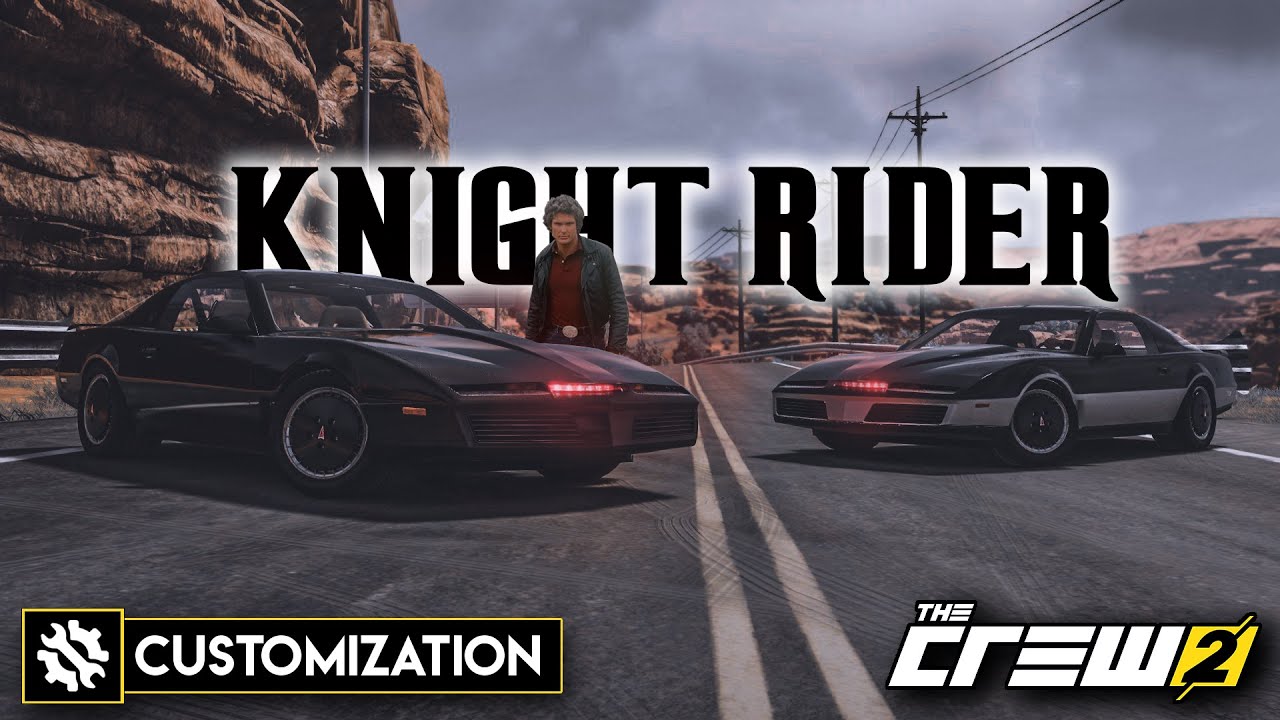 Knight Rider - K.I.T.T vs KARR │CUSTOMIZATION - SERIAL SCENES│THE CREW 2