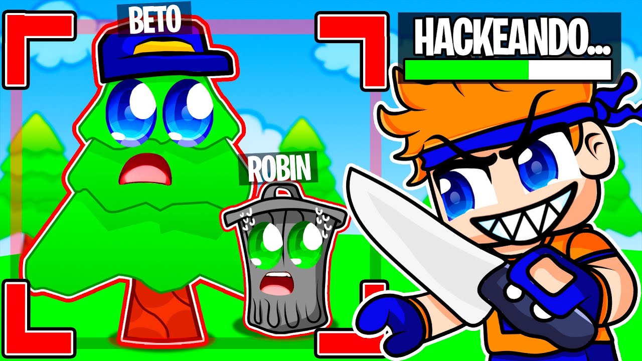 Encontrei TODOS com a HABILIDADE HACKER no ESCONDE-ESCONDE IMPOSSÍVEL no Roblox!!