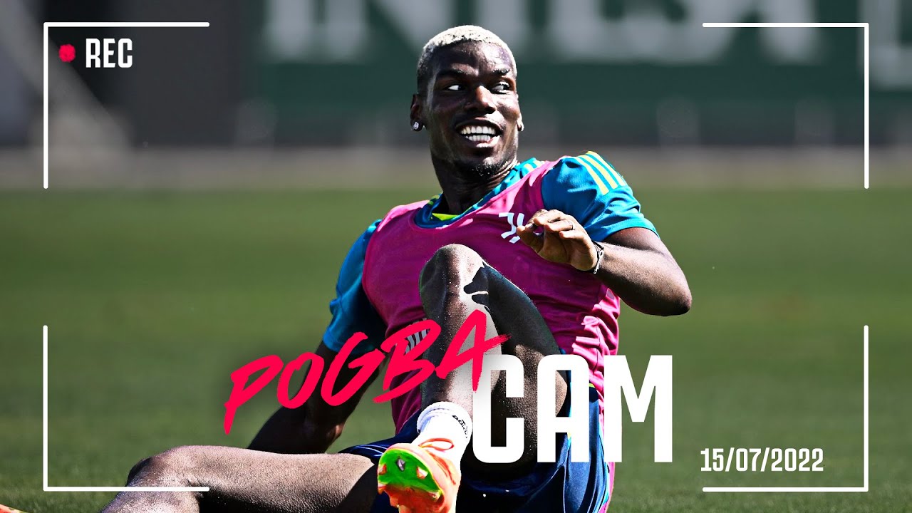 📹 Player Cam: Paul Pogba | Juventus Training