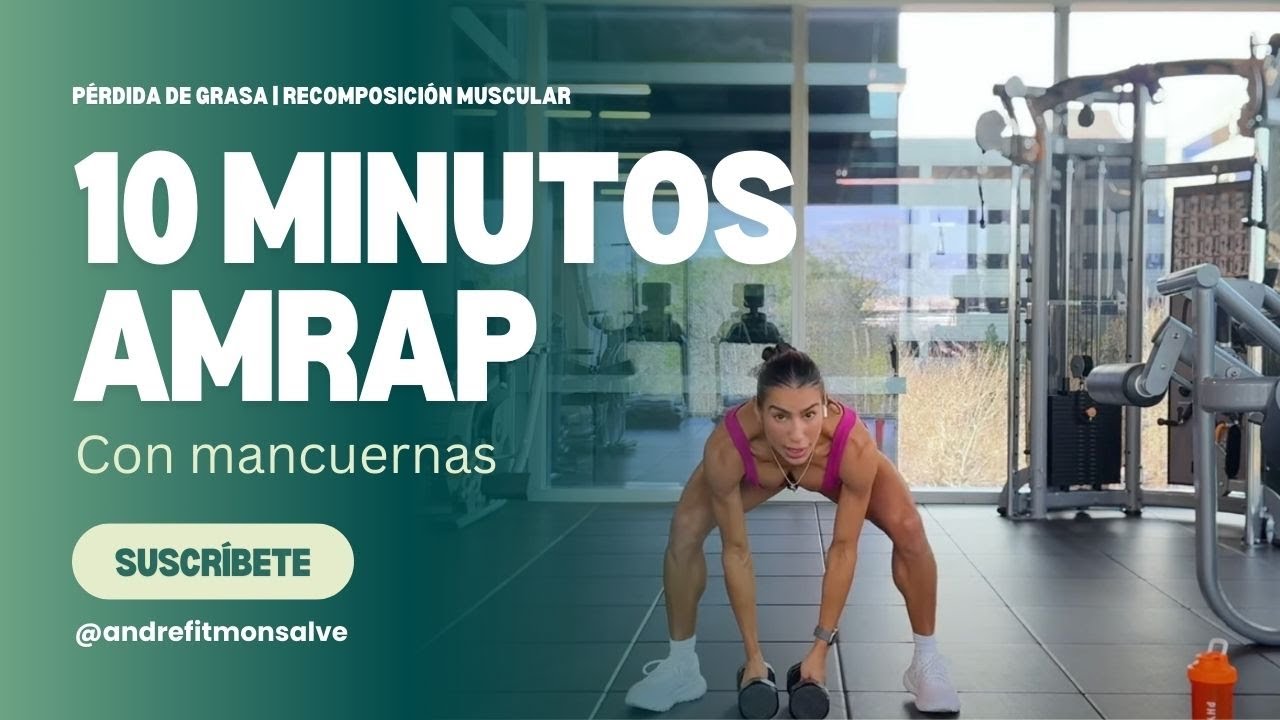AMRAP | ENTRENAMIENTO AMRAP EN CASA |PERDIDA DE GRASA | HIIT EN CASA |RECOMPOSICION CORPORAL