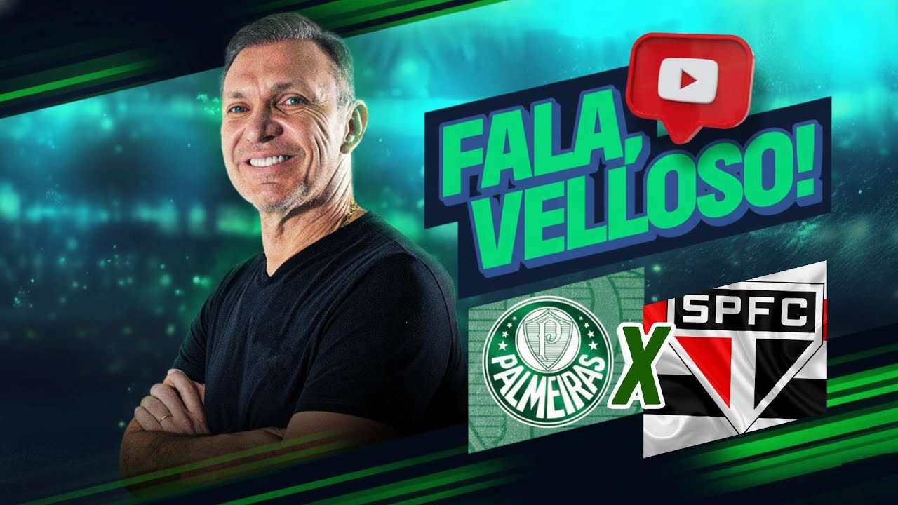 🔴 VELLOSO AO VIVO 🔴 PÓS PALMEIRAS 3X1 SÃO PAULO | PAULISTÃO | COLETIVA ABEL FERREIRA