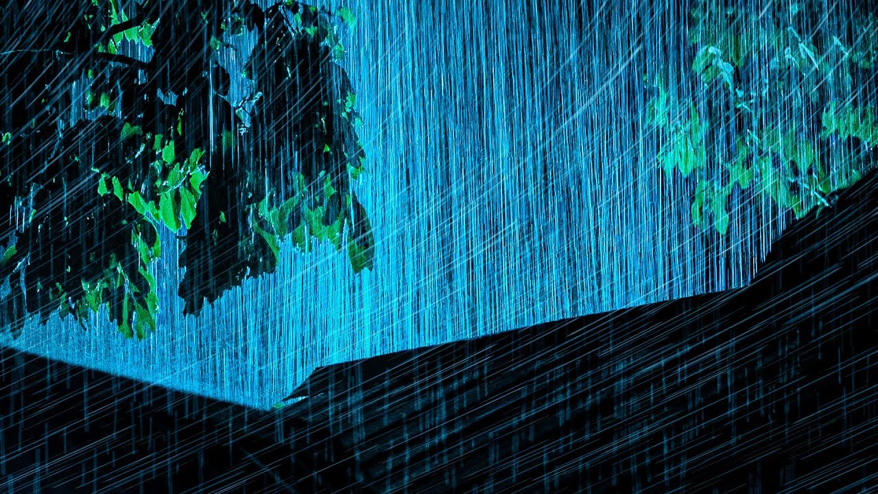 Insomnia Relief in 3 Minutes | Terrible Rainstorm on Tin Roof with Intense Thunder Sounds for Sleep