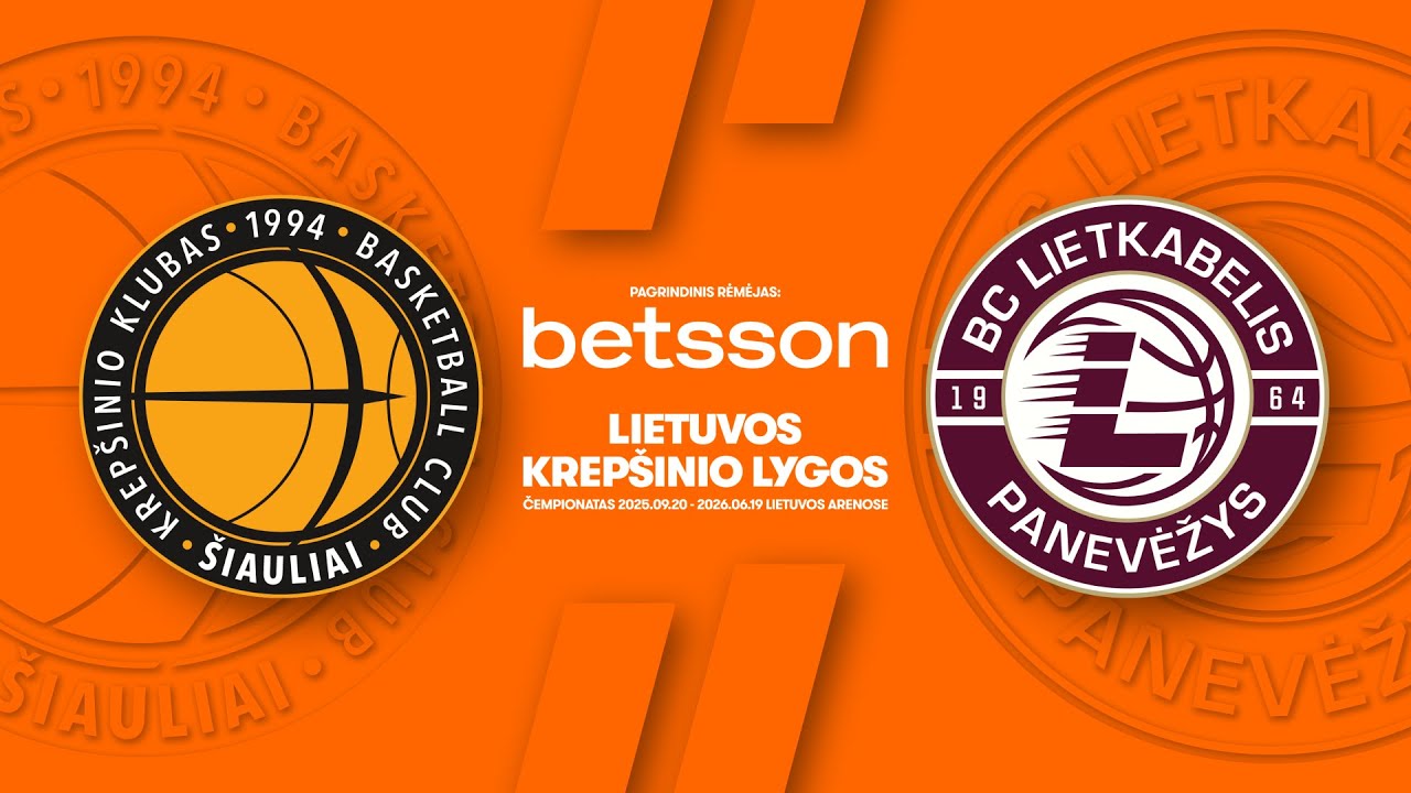 LKL, kurią remia Betsson, rungtynių apžvalga: &bdquo;&Scaron;iauliai&ldquo; - &bdquo;Lietkabelis&ldquo; [2025-10-05]