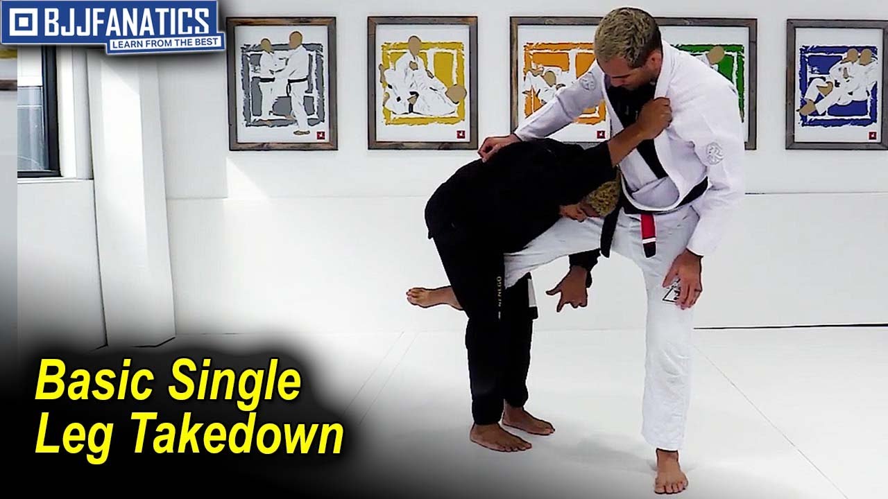 Basic Single Leg Takedown by Jansen Gomes