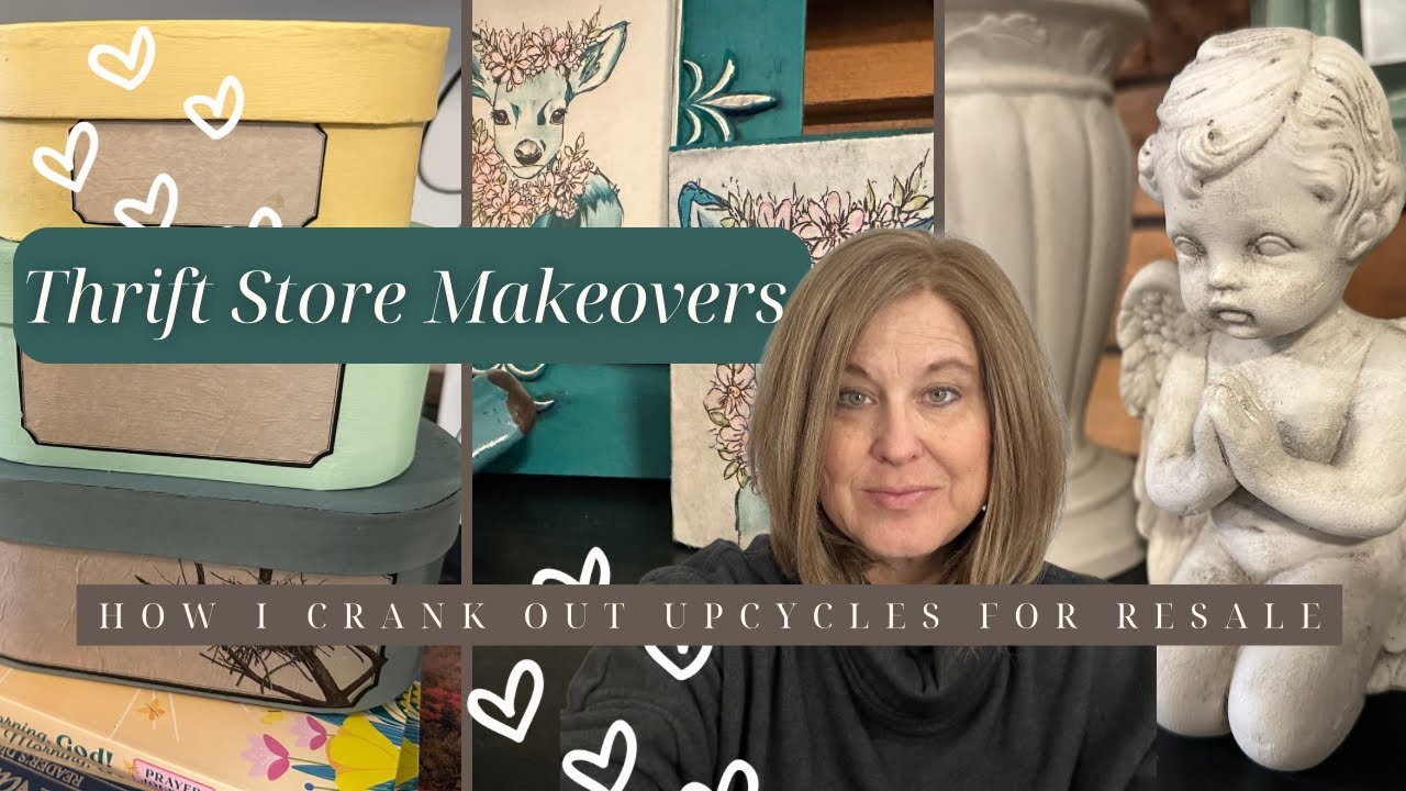 Thrift Store Makeovers Process for Resale