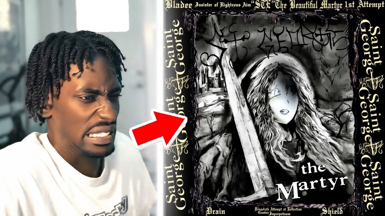 The 8 God Reacts to: Bladee - Ste The Beautiful Martyr 1st Attempt (EP)