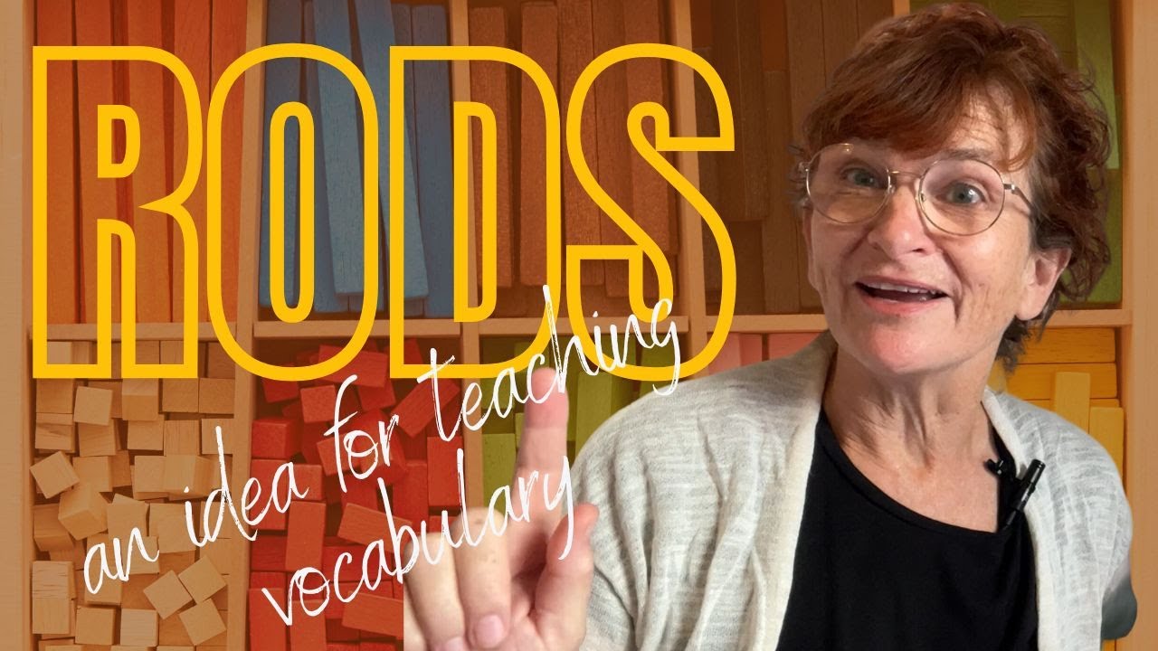 Cuisenaire Rods for Teaching Vocabulary- a great classroom idea!